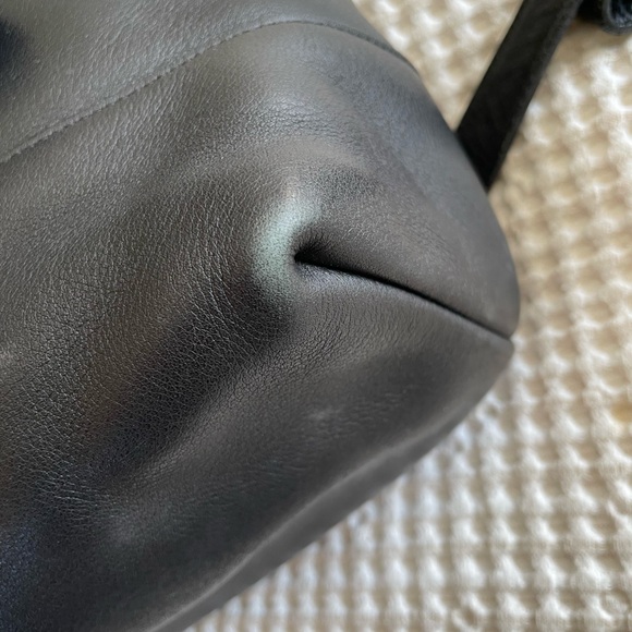 Vintage Coach Black Leather Backpack 9791 turnlock - Picture 10 of 14